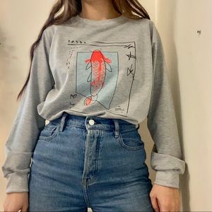Koi Fish Crewneck Sweatshirt